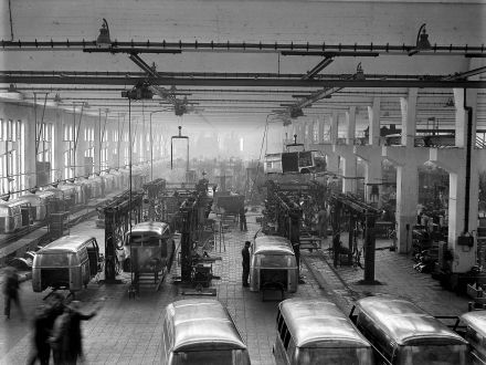 A_0494 Transporter Produktion Wolfsburg 1950